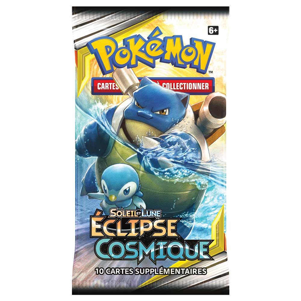 Booster cartes POKEMON SL12 Soleil et Lune Eclipse Cosmique 10 cartes Chez Rentreediscount